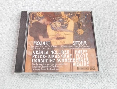 Koncerty na harfę - Mozart, Spohr HOLLIGER
