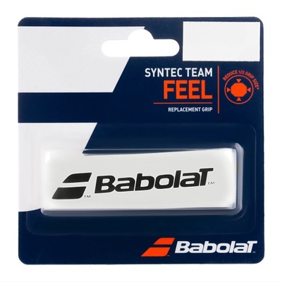 Owijka do rakiet tenisowych Babolat Syntec Team Grip biała 670065 OS