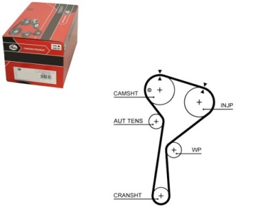 Ремень распределительного вала mercedes a v177 a w176 a w177 фото №1