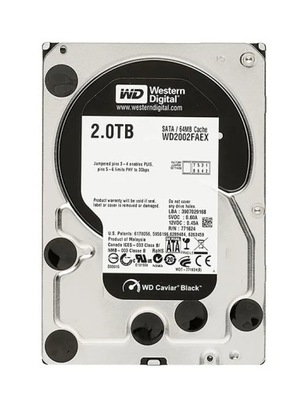 Dysk twardy Western Digital Black WD2003FZEX 2TB SATA III 3