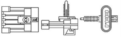 SONDA LAMBDA CHEVROLET AVEO 1,4 05- OSM074  