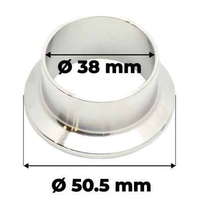 Króciec z kołnierzem 1,5"