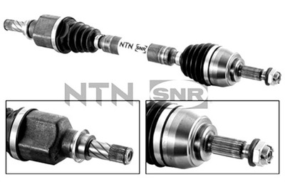 SNR SEMI-EJE DE ACCIONAMIENTO PARTE DELANTERA RENAULT MEGANE II 1.5D 08.03-12.10  