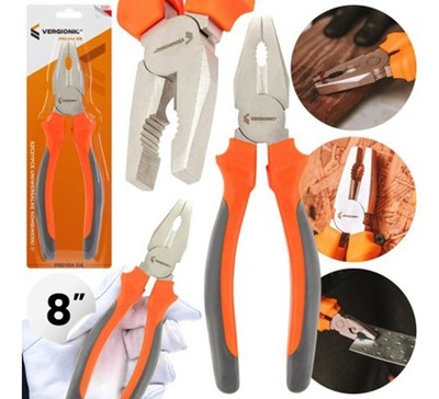Szczypce uniwersalne kombinerki 8'' VERGIONIC