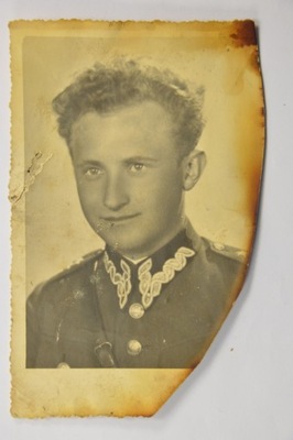 II RP FOT. PORTRET ŻOŁNIERZ CIWF WARSZAWA 1936 r.