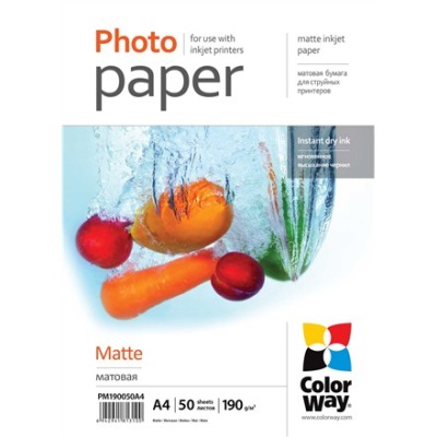 Fotopapír ColorWay 190 g/m² matný
