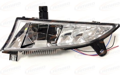 Scania p g противотуманная фара w решетка радиатора левый дальний свет решётка радиатора фото №1