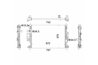 HART RADUADOR C-MAX 1.5 10-  