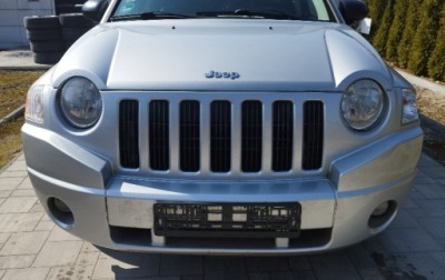 Бампер перед jeep compass 2006 - 2011 rok цвет серебристый гарантия фото №1