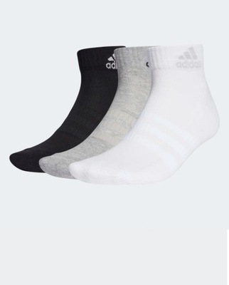 Skarpety Adidas Cushioned Ankle Socks 3pak 40-42