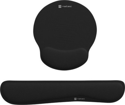 Natec Natec Chipmunk 2 w 1 czarna zestaw ergonomiczny