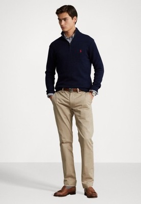 Sweter bawełniany półgolf Polo Ralph Lauren XS