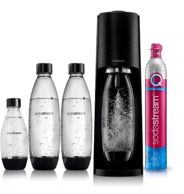Zestaw SodaStream Terra Promo Pack czarny 3 butelki