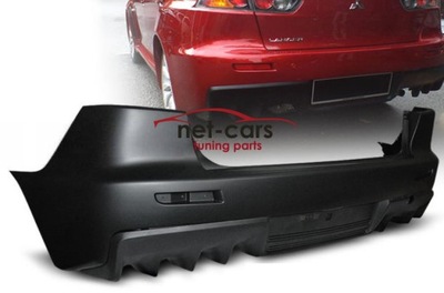ZDERZAK TYL MITSUBISHI LANCER 07-15 LOOK EVO