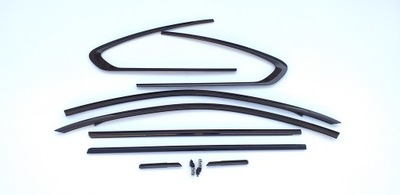 Накладки декоративні shadow блиск bmw f13 m-pakiet фото №1