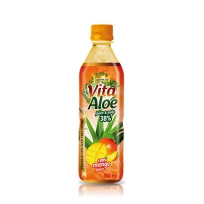 NAPÓJ Z ALOESEM MANGO 0,5L 38% ALLCOR