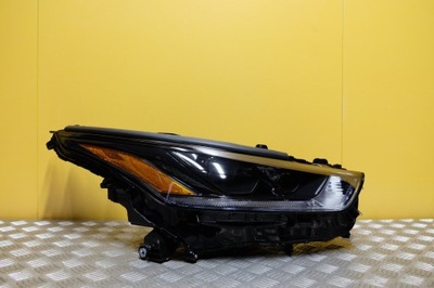 Toyota highlander 2019- фара лампа full led права czarna 8 usa фото №1