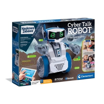 Do programowania i kodowania Clementoni Cyber Talk Robot