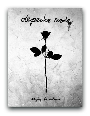 DEPECHE MODE - 70x50cm plakat canvas