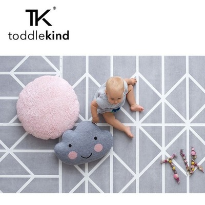 TODDLEKIND: piankowa mata do zabawy Nordic Grey