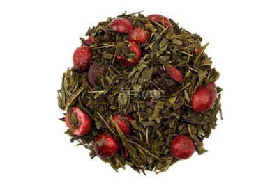 Herbata zielona smakowa Żurawinowa 1kg