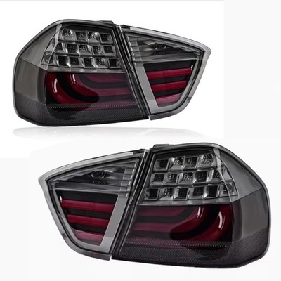 Комплект задних света автомобильных led do bmw 3 e90 2005-2008 refit rear освещение фото №1