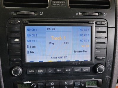 Радио заводской vw golf v 1t0035194c радиопроигрыватель фото №1