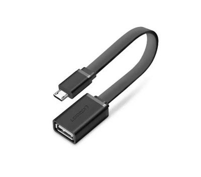 Adapter Przejściówka UGREEN microUSB wtyk do USB-A gniazdo 15cm