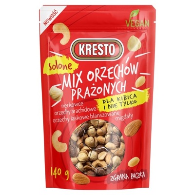 Mix orzechów prażonych wegański Kresto 140g