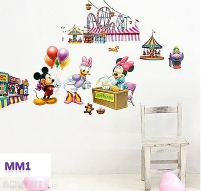 Naklejka ścienna Myszka Miki dekoracje na ścianę