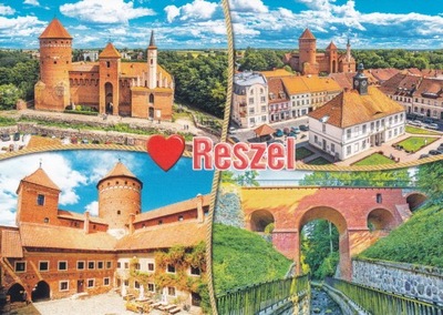 RESZEL - ZAMEK - RATUSZ - MOST - KOŚCIÓŁ