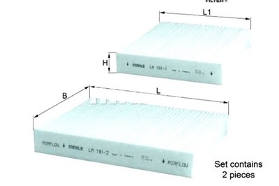 Knecht фильтр кабины citroen c3 ii, c3 iii, c4 cact фото №1