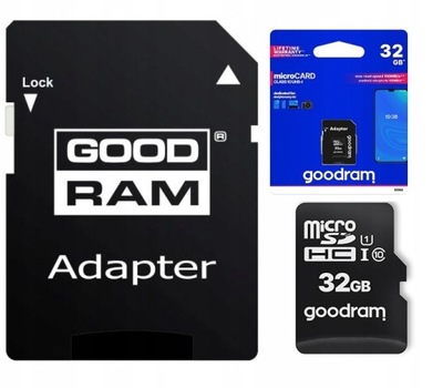 KARTA PAMIĘCI GOODRAM 32GB MICRO SD XC CLASS 10