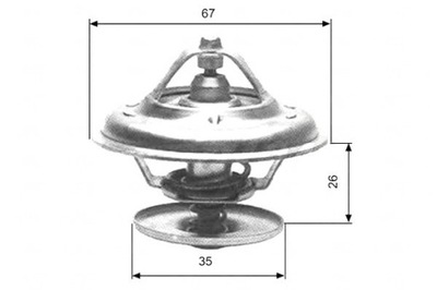 TERMOSTATAS TH11680G1 