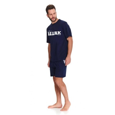Piżama męska z krótkim rękawem S 9954 BLUE