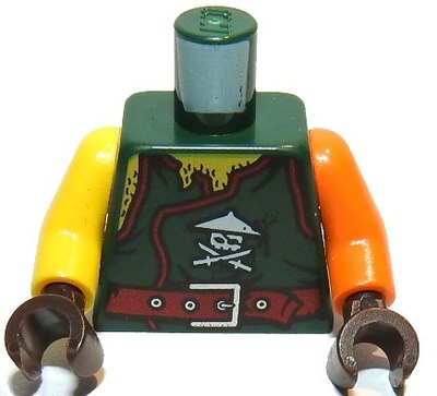 LEGO TORSO NINJAGO SQUIFFY 973pb2305c01 njo203