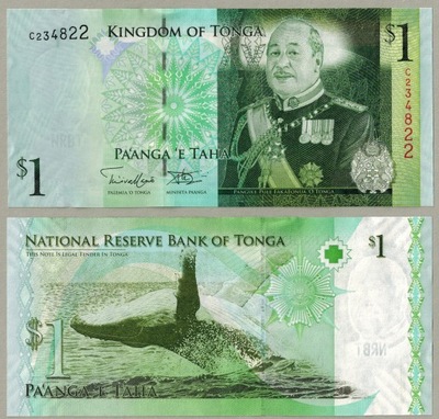 Tonga 1 PA'ANGA 2014 P-37 UNC