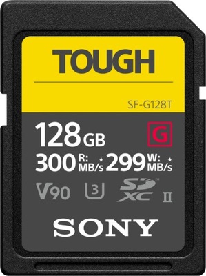 Sony Tough Memory Card UHS-II 128 GB, SDXC, Flash