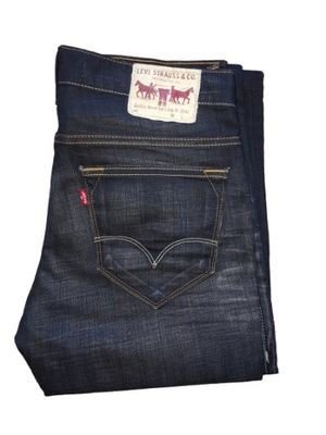 LEVIS 519 SLIM W32 L34 spodnie jeansy LEVI'S rurki