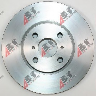 Диск тормозная toyota yaris 06- перед +abs фото №1