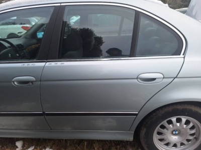 Дверь полный левый задняя bmw e39 sedan 334/6 + ручка фото №1