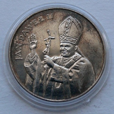 PRL - 10000 zł 1987 r. JAN PAWEŁ II - srebro Ag (1