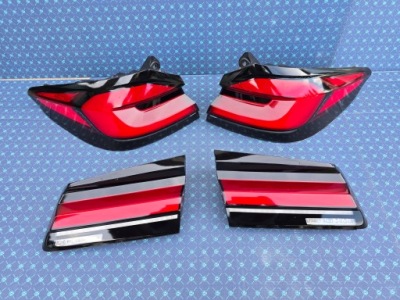 Лампа лампы задняя led левая правая bmw 5 g30 m5 f90 lci lift orginał фото №1