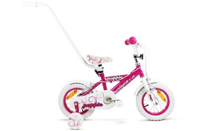Rower dziecięcy SIrox Montra Poppy koło 12 " różowy