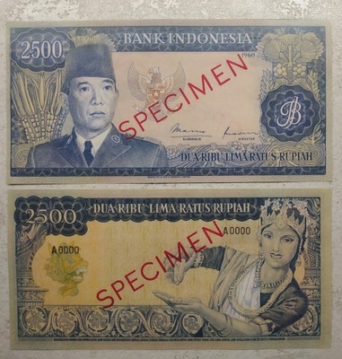 3372 - Indonezja 2500 rupii