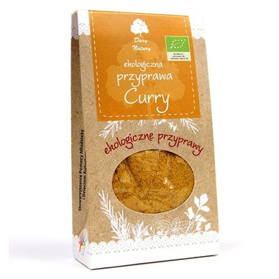 DARY NATURY EKO CURRY PRZYPRAWY BEZ CHEMII 60 G