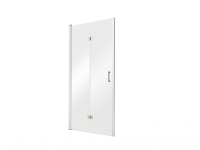 Drzwi prysznicowe składane do wnęki Besco 90 x 190 cm