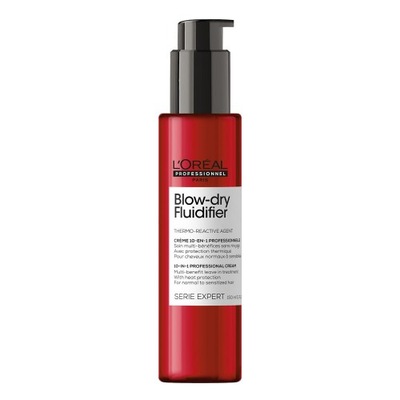 Loreal Blow-Dry Fluidifier krem do włosów puszących się 150 ml