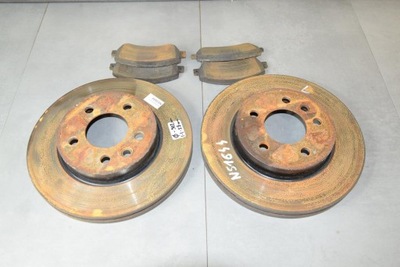 Vw amarok 2.0 tdi тормозные диски тормозные колодки перед фото №1