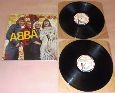 ABBA "GOLDEN DOUBLE ALBUM" NM- press1976r